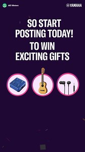 𝗜𝗴𝗻𝗶𝘁𝗲 𝘆𝗼𝘂𝗿 𝗽𝗮𝘀𝘀𝗶𝗼𝗻 𝗮𝗻𝗱 𝘀𝗲𝗶𝘇𝗲 𝘁𝗵𝗲 𝘀𝗽𝗼𝘁𝗹𝗶𝗴𝗵𝘁 𝘄𝗶𝘁𝗵 𝗬𝗮𝗺𝗮𝗵𝗮 𝗠𝘂𝘀𝗶𝗰 𝗕𝗮𝗻𝗴𝗹𝗮𝗱𝗲𝘀𝗵'𝘀 "𝗝𝗮𝗺 𝗪𝗶𝘁𝗵 𝗬𝗮𝗺𝗮𝗵𝗮" 𝗰𝗼𝗻𝘁𝗲𝘀𝘁!! 🎶 Post a Song / Composition / Instrumental with any Yamaha Instruments, use HASHTAG #jamwithyamaha, and Stand a chance to win a Yamaha Guitalele GL1, YAMAHA HPH-200 Headphones, or YAMAHA EPH-200 Earphones 🎁 Share your passion with us now! 🎸 So start posting today!!! Terms & Conditions: 1. The instrument that w