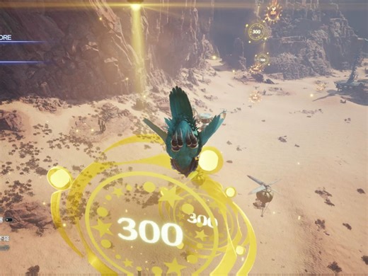 《最终幻想7重生》陆行鸟飞行挑战最高难度不逃课满分演示