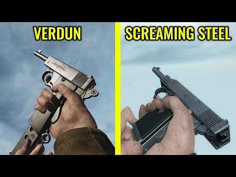 Verdun vs Screaming Steel - Weapons Comparison