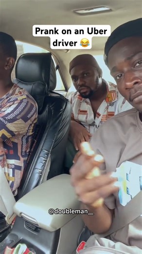 Prank on an Uber driver 😂😂 #youtubeshorts #funny #viralvideo #shortvideo #shortsfeed | Doubleman comedies