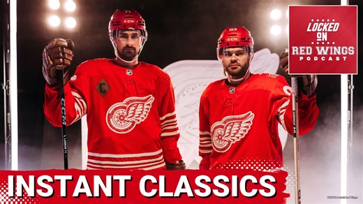 The Detroit Red Wings Centennial Jerseys are instant classics