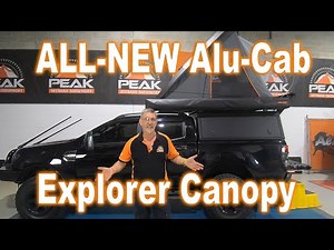 All-New Alu-Cab Explorer Canopy on a Ford Ranger