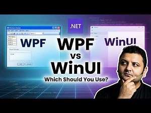 WPF vs WinUI Explained (with Code) | Key Differences Every .NET Developer Should Know