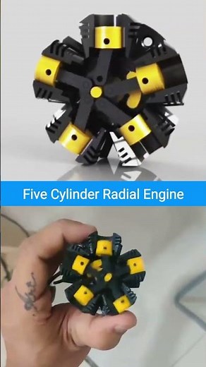 Five Cylinder Radial Engine | Design & Working Mechanism Explained