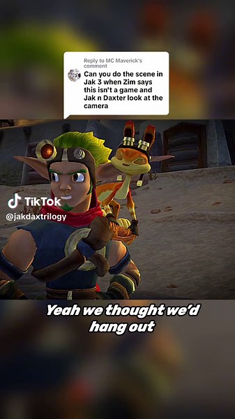 Replying to @MC Maverick here you go my good sir 🎩 @Jak&DaxTrilogy #jakanddaxtrilogy #jakanddaxtertrilogy #jak2 #jakanddaxter #jakanddaxterprecursorlegacy #jakx #jak3 #tiktokviral #fypp #foryoupagetiktok #foryoupage #ps2games #ps3games #fup #fyp #jak #ps2 #ps3 #tiktok #meme #funnymoments #laugh #cutscene #fourthwallbreak #nistolga #oldgames #2000s