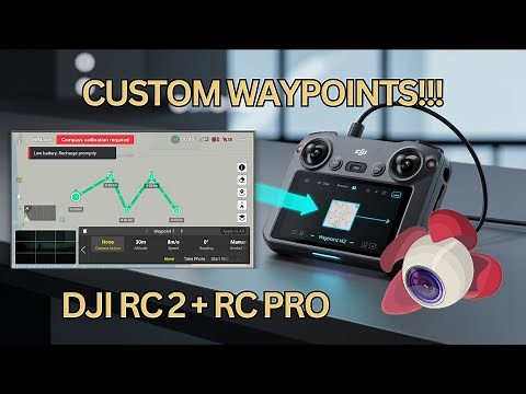 How to Load Custom Waypoint KMZ Files on DJI RC 2 or RC Pro Using Litchi Mission Hub