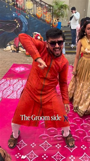 Harsha&Rohit on Instagram: "The bride side🥹 vs The groom side 🕺 Bride & Groom- @harshajain996 @rjrohitjain [viral wedding, explore, bride side, groom side, wedding content,wedding reel, trending wedding, emotional] #explore #harpalrohitt #wedding #love #viral #couple #forever #weddingcontent #viralwedding #brideside #groomside"