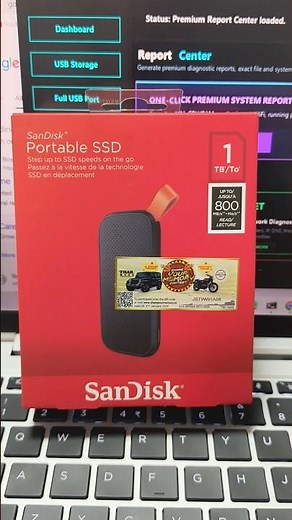 SanDisk 1TB Portable SSD Unboxing 🔥 Super Fast Storage in Your Pocket!