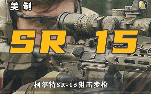 每日兵器:美制柯尔特SR-15狙击步枪