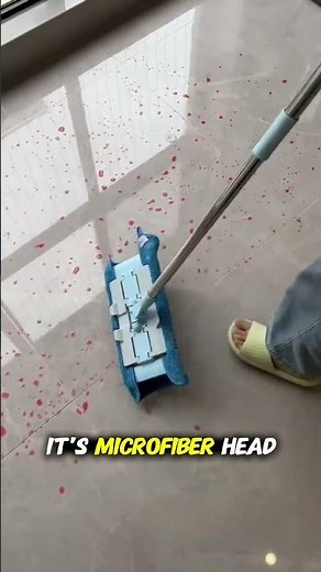 Ultra Slim Microfiber Flat Mop — One Swipe to Shiny Floors