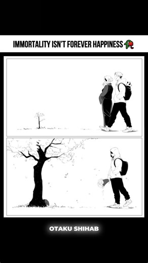 Immortality isn’t a blessing… it’s a curse 🥀| #jujutsukaisen #anime #memes