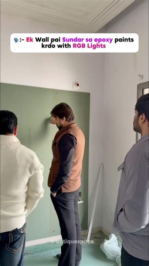 Epoxy paint with led lights #bedroomdesign #interiordesign #opulentinteriors #home