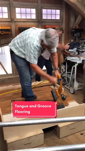 DIY Tongue & Groove Hardwood Flooring Installation