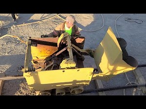 Eimco 21 Mucker Demonstration AND Exploring Very Small Flourite Mine