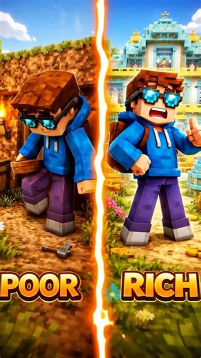 From Dirt to Diamonds 💎⬆️ Minecraft Animation #gaming #minecraft #minecraftanimation