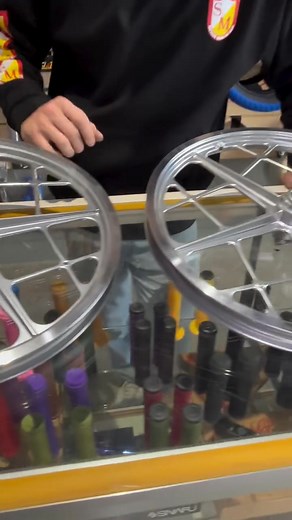 👉Mondays are for Motomags! Mongoose Motomag IIIs are modernized versions of the iconic Motomag wheel from 1974(!). Diecast aluminum construction with machined sidewalls, sealed bearings and 3/8” axles front and rear. Threaded for freewheel applications. Limited colors available now at Albe’s. #mongoosemotomag #albesbmx #albes #bmx #oldschoolbmx | Albe's