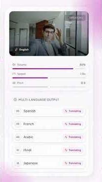 Dub Into 100+ Languages with Precision | Echo9 UI Demo
