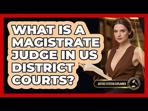 What Is A Magistrate Judge In US District Courts? - Justice System Explained