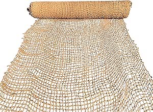 Sandbaggy Coir Mat - 165 ft L by 4 ft Width - Lasts 2-5 Yrs - Erosion Control Product for Stopping Soil Erosion on Hillsides, Riverbanks and Oceanfront - Lasts 5X Longer Than Straw Blanket (1 Roll)
