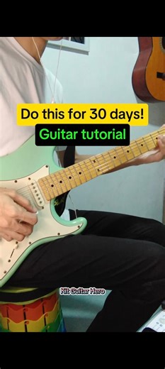 307K views · 4.4K reactions | Do this for 30 days / guitar tutorial   Fermata ST-1H  #guitartutorial #guitarlessons #guitarlessonsforbeginners #guitar #kitguitarhero | Kit Guitar Hero | Facebook