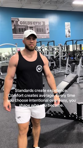 Standards create excellence. Comfort creates average. Choose intentional. 4F Standard.