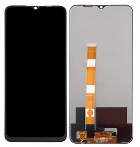 LCD with Touch Screen for Oppo A16 - White (display glass combo folder)