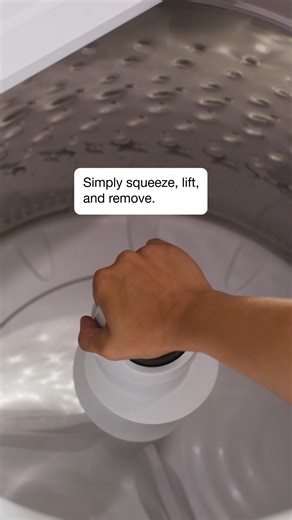 Wash how you want with the 2-in-1 Removable Agitator. Simply remove it for more space for bulky items. | Whirlpool