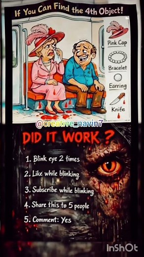 l'm sure you can't find the 4th object 😔 solve the puzzle 🧩 critical thinking 🧐🤔 #trending #writing
