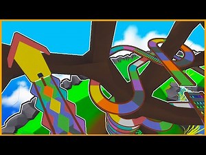 Making A TREE Marble Run On The NEW MAP! - Marble World Gameplay