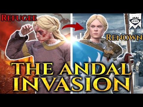 Colonizing THE NORTH as an ANDAL INVADER in the Age of Heroes CK3 AGOT