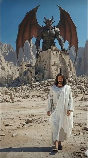 The Power of Faith: Watch What Happens When the Demon Attacks Jesus ✝️💪