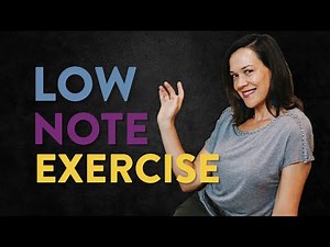 Low Notes Singing Exercises - For Alto and Bass