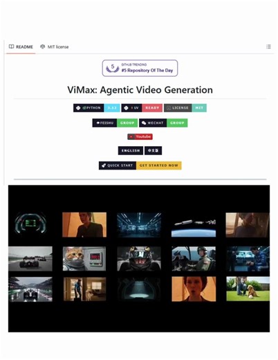 Stop paying $114 a month for five AI tools to make one video.Runway: $35/month.ChatGPT Plus: $20/month.Midjourney: $30/month.HeyGen: $29/month.Someone just dropped a FREE GitHub repo that does all four.In one prompt. Zero cost. Called ViMax.Type one idea. It writes the script, designs the storyboard, generates consistent characters, syncs audio, and delivers a finished video.No menus or timeline and no switching between apps.Here is the part that will make you close every other tab.Every AI vide