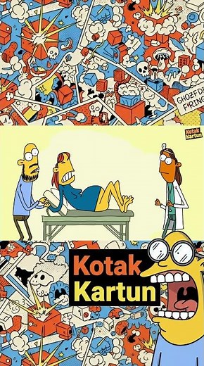 Cartoon Box Remake : How To Deliver A Baby | KOTAK KARTUN #funnycartoon #cartoonbox #funny