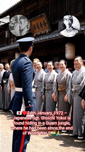🇯🇵♥️Shoichi Yokoi discovery| 24th January, 1972| Guam jungle| Japanese soldier #japan #japanese
