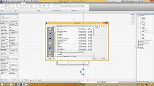 revit beginner, loading families