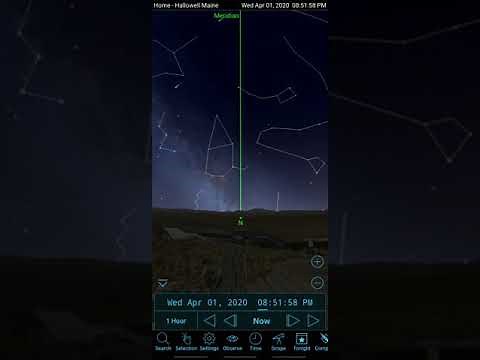 Celestron Alignment Stars in Sky Safari 6.