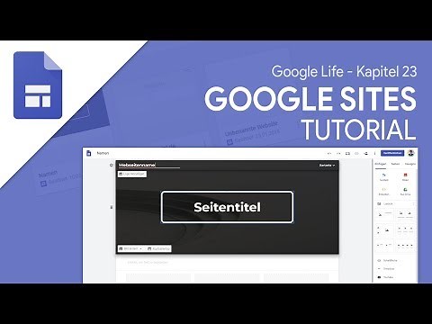Einfach Kostenlose Webseite erstellen | Google Sites (Tutorial) Google Life #23
