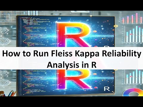 How to run Fleiss Kappa Reliability Analysis in R