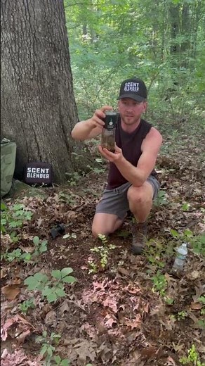 Acorn scent - create unlimited hunting attractants using the Scent Blender #deer #hunting #whitetail