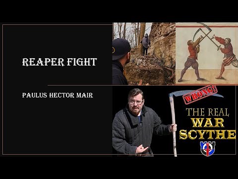 Medieval Weapon training with a Scythe - a safe and controlled environment