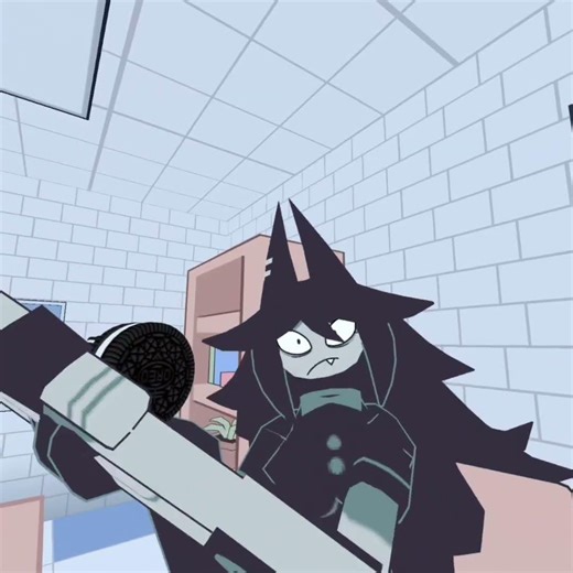 Miss Circle really loves her Oreos [Version B]