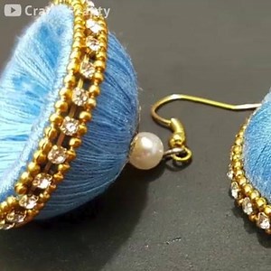 This cute little earrings will make a lady shining! Credit: Crafty Prapty YouTube.com/channel/UCDWijE8RXdEWvZHbDbwWPGA © COPYRIGHT DISCLAIMER © If you own any of the content in our videos and you don't want it appear on our PAGE, please notify us via private message. The content will be REMOVED within 24 hours. | Warning - Entertainment Reboot | Facebook