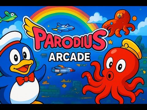 🪐 Parodius 🌞🛎️ (Arcade) | Konami 1990 | パロディウス #Parodius #Konami #パロディウス #レトロゲーム #CuteEmUp
