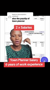 57K views · 256 reactions | Town Planner Salary | Boni Xaba | Facebook