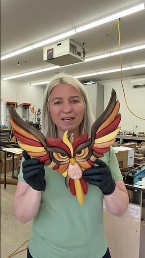 Intarsia Owl