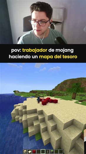 POV trabajador de MOJANG haciendo un tesoro 😭