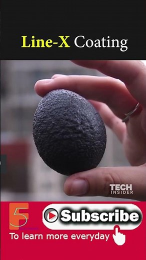 Line X Coating - The hardest coating in the world #material #science #physics