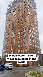 153K views · 2.1K reactions | Mjøsa Tower: World’s tallest timber building #norway #norge #fblifestyle #building #Amazing | Norway: Blessed with Nature | Facebook