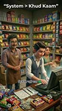 Smart Businessman vs Busy Shop Owner 😳 | System vs Hard Work | Vedbill